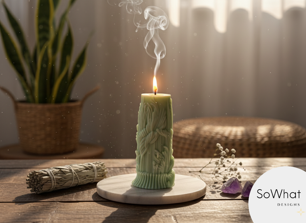 Pillar Candle - Verdant Bloom