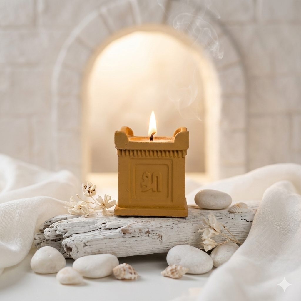 Geometric - Terra Sculpt Candle