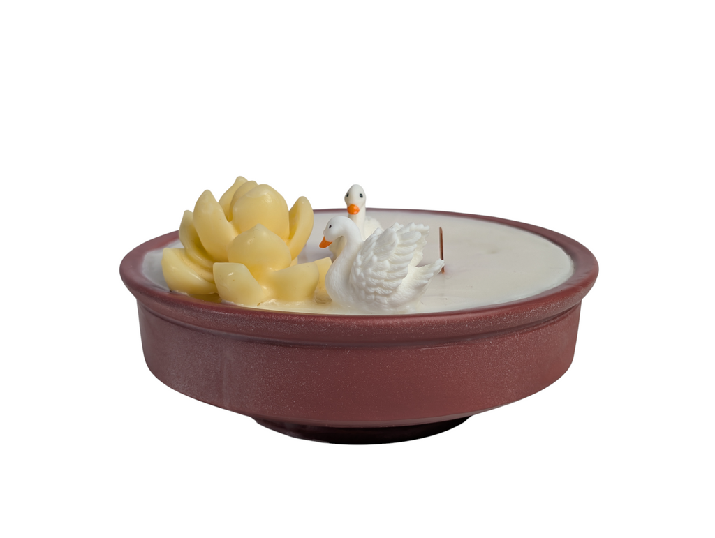 Sculptural Candle - Lotus Bloom